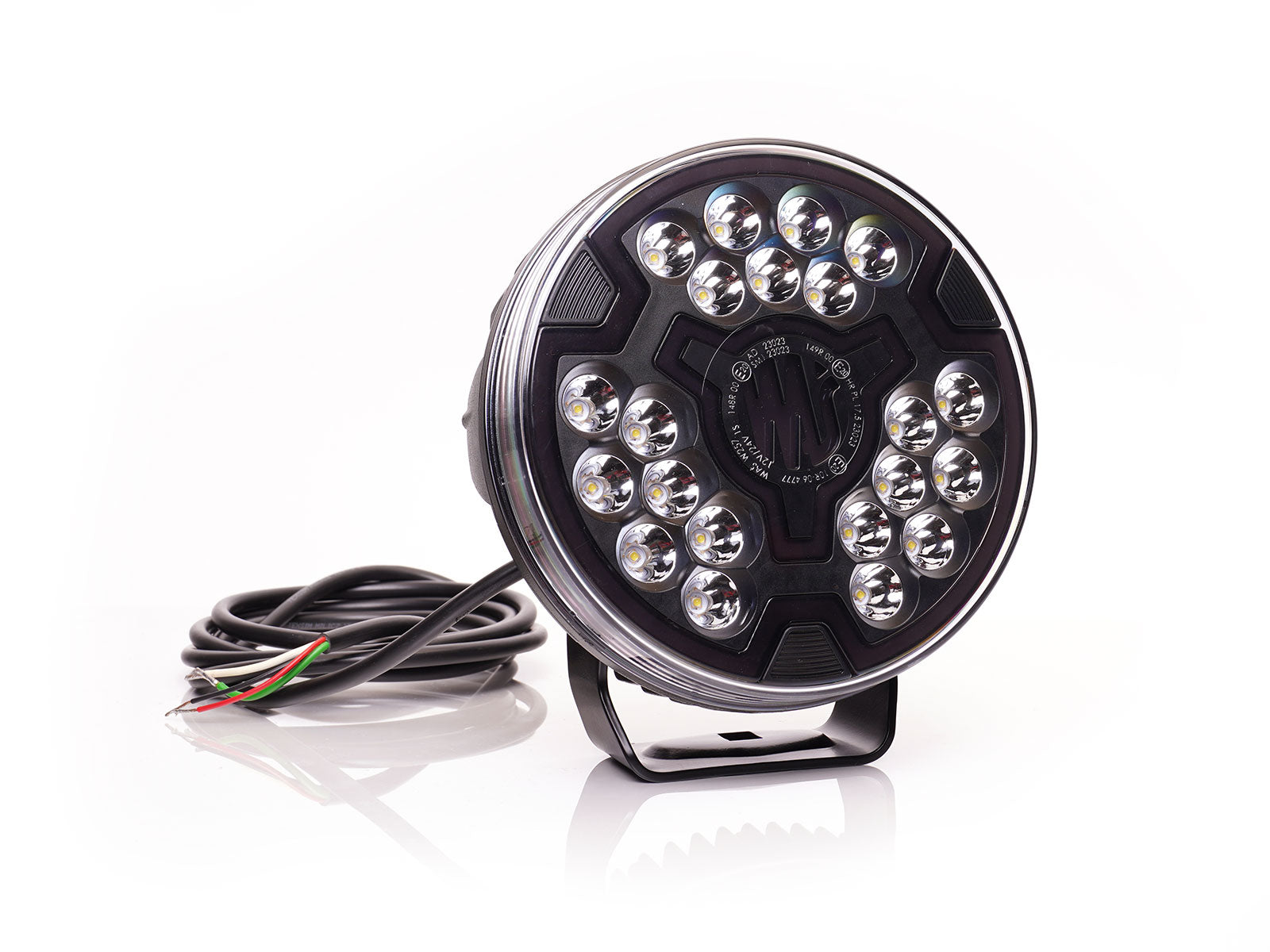Spot driving lamp, DRL, side Marker, 9000lm, 12/24V W257 Blk - Euromotive Lighting & Signal