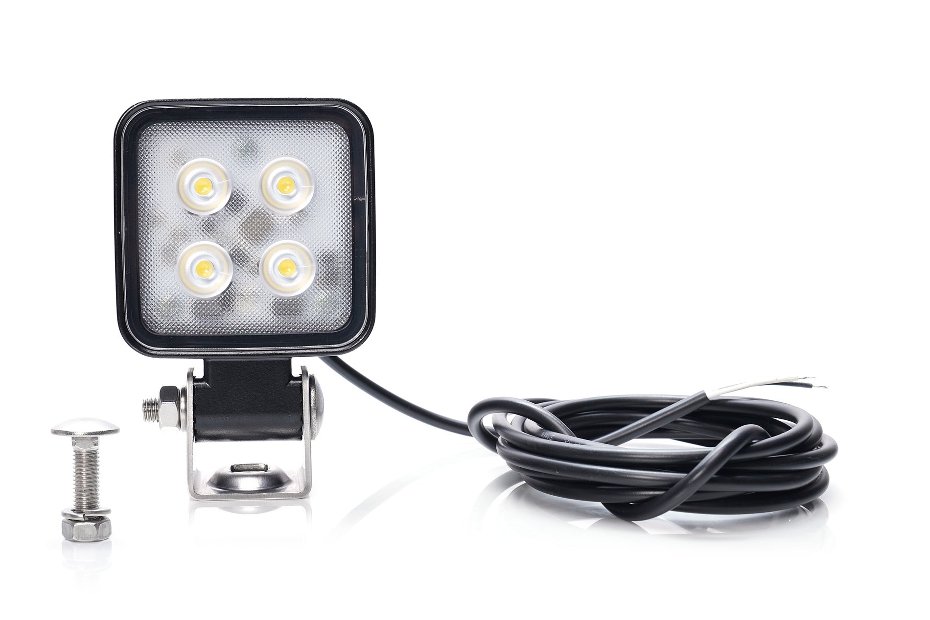 WAS 2238 LED Work Lamp front view
WAS 2238 LED Work Lamp mounted on tractor
WAS 2238 LED Work Lamp side profile