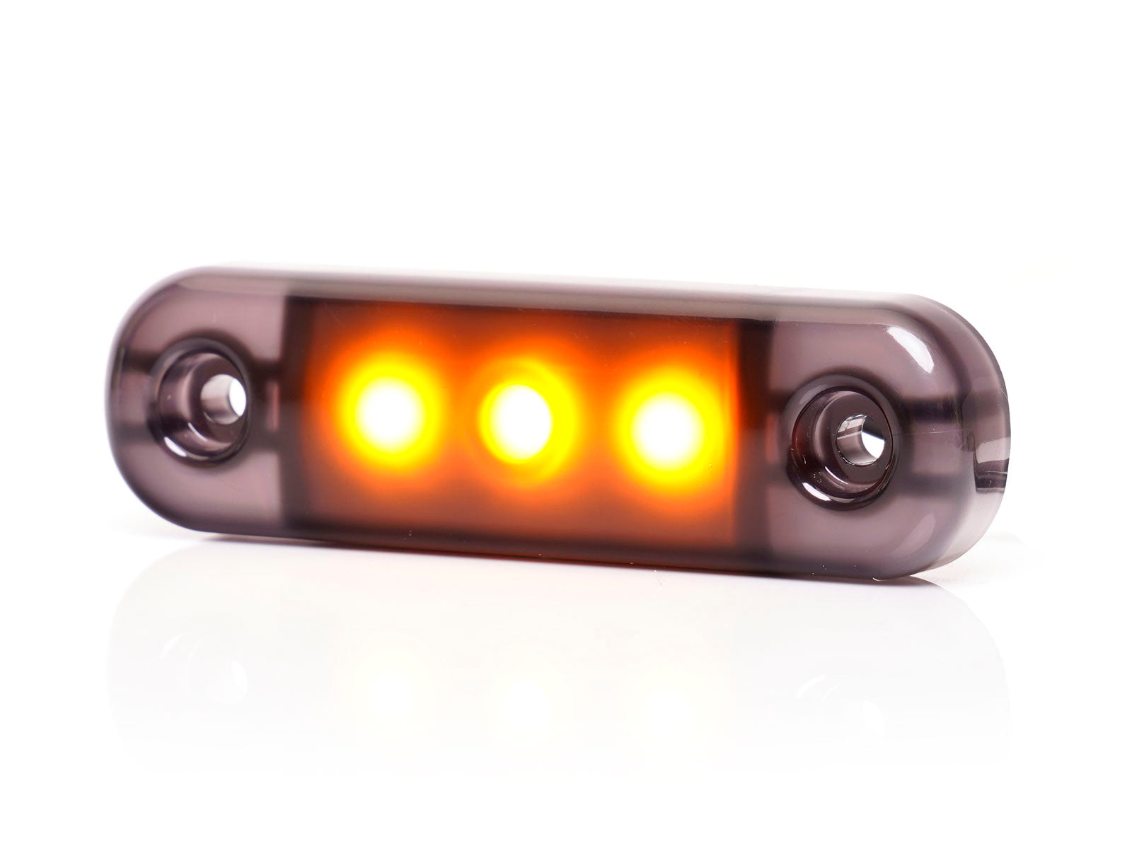 Side Marker Lamp, 3 Led, 12/24V, W275.1 BLACK