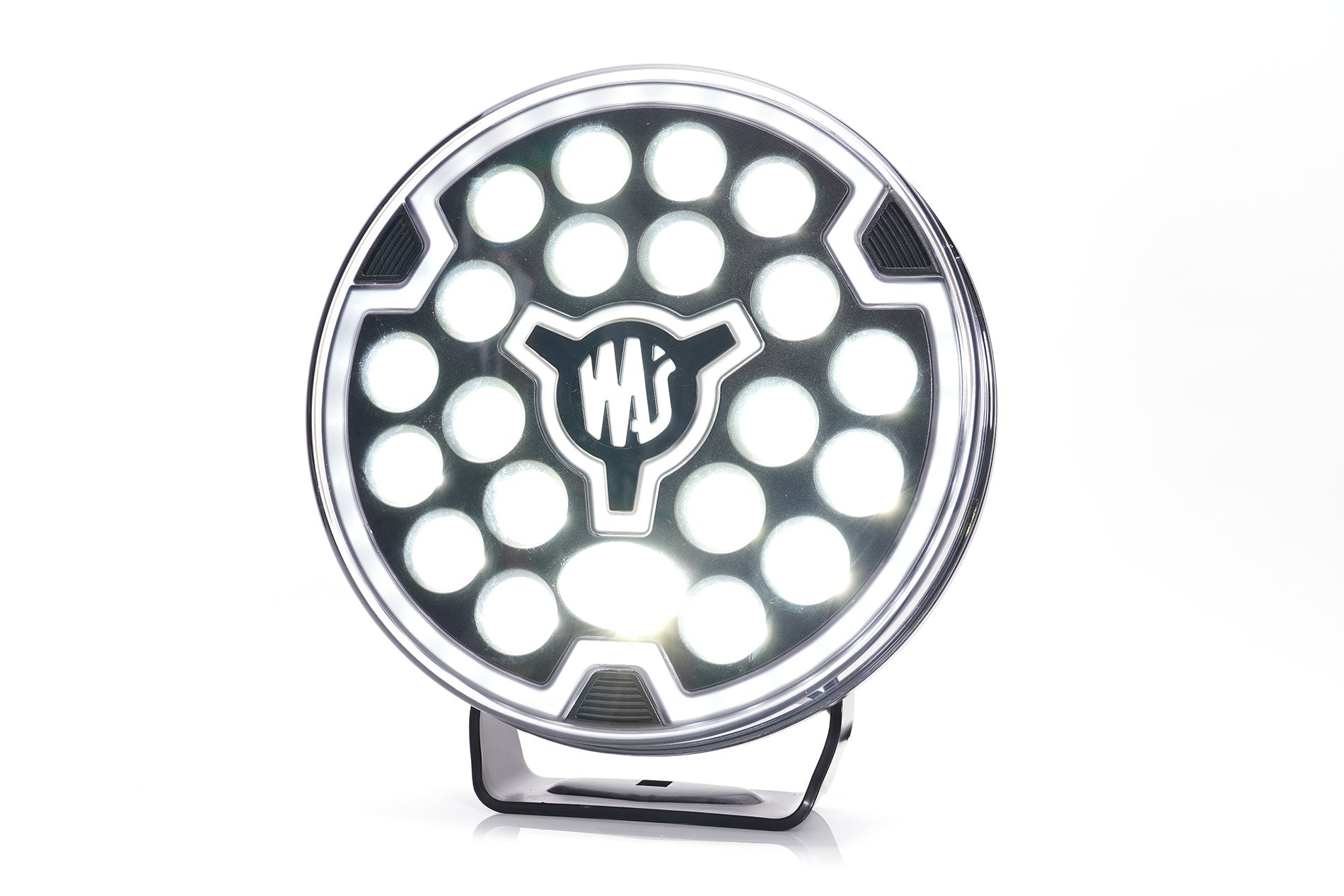 9" Round Driving Lamp, Black, W268 HR50 Off Road