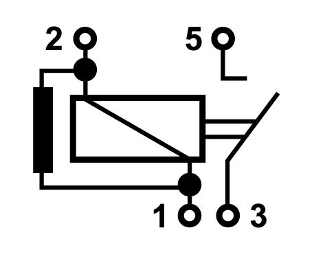 Micro Relay Normally Open 24V 10A 4-Pins - Euromotive Lighting & Signal