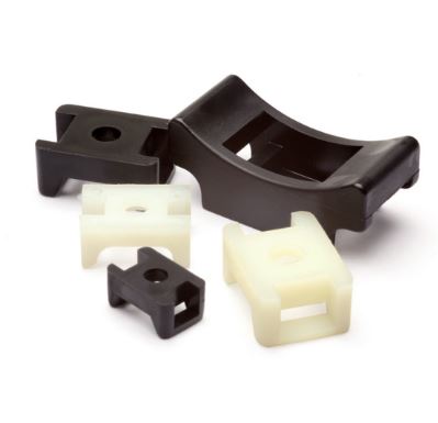 Cable Tie Mount Saddle Type 9mm (100 Pack) - Euromotive Lighting & Signal