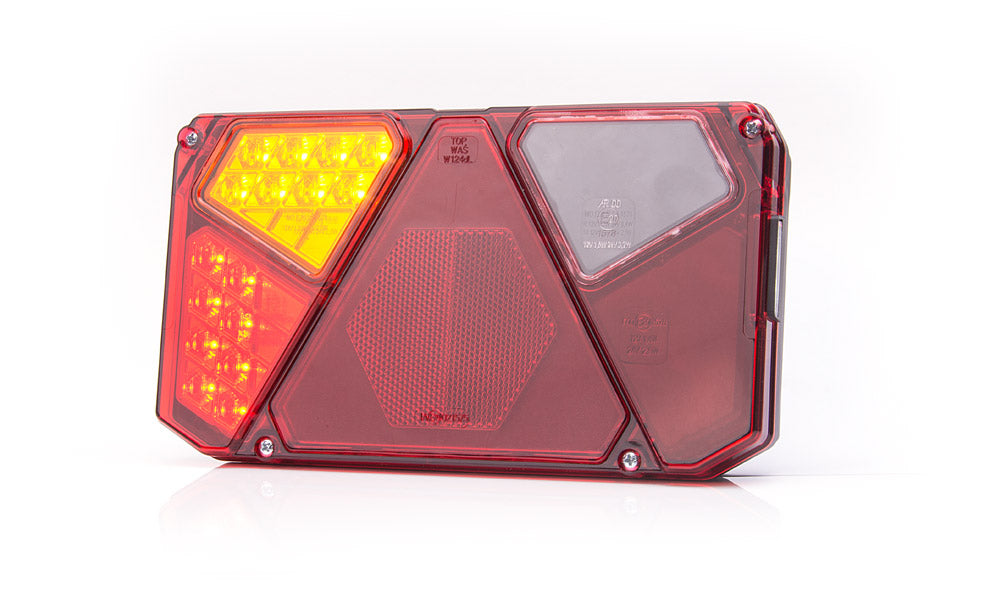 Rear 3 Function Truck Lamp, 12/24V, W124DL & W124DP