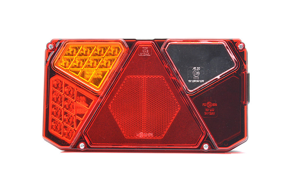 Rear 3 Function Truck Lamp, 12/24V, W124DL & W124DP