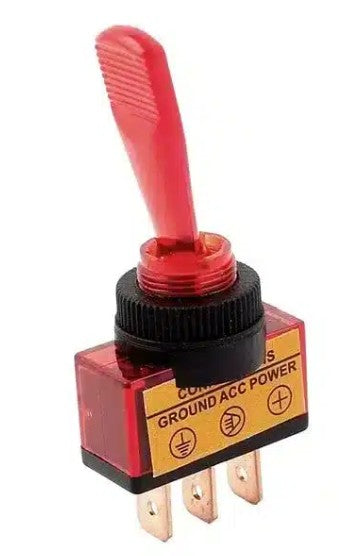 Illuminated Toggle Switch (Green or Red) - Euromotive Lighting & Signal