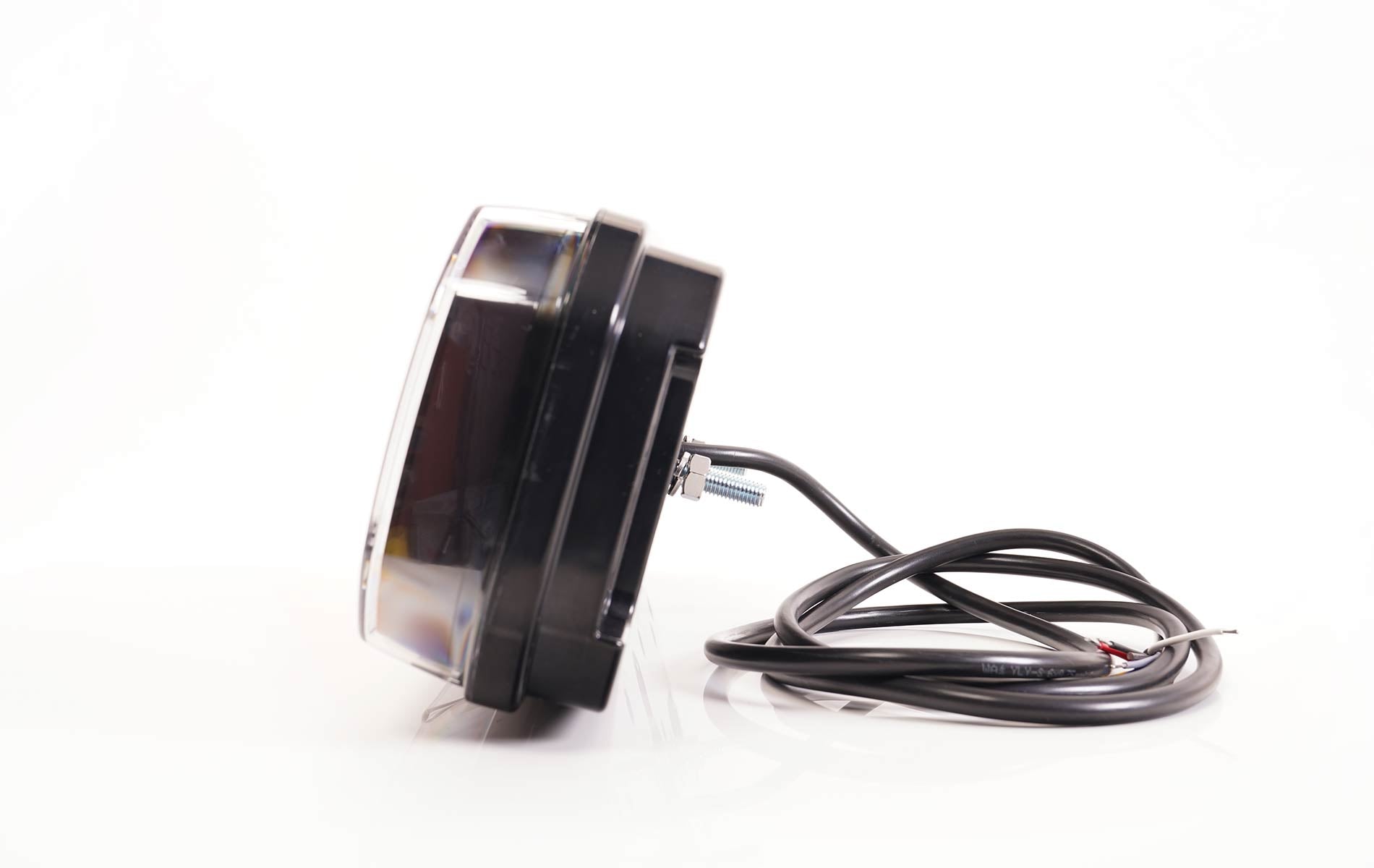 W277DD LINE 5 Function Trailer Tail Lamp with Dynamic Indicator & Dark Lens (NO LOGO)