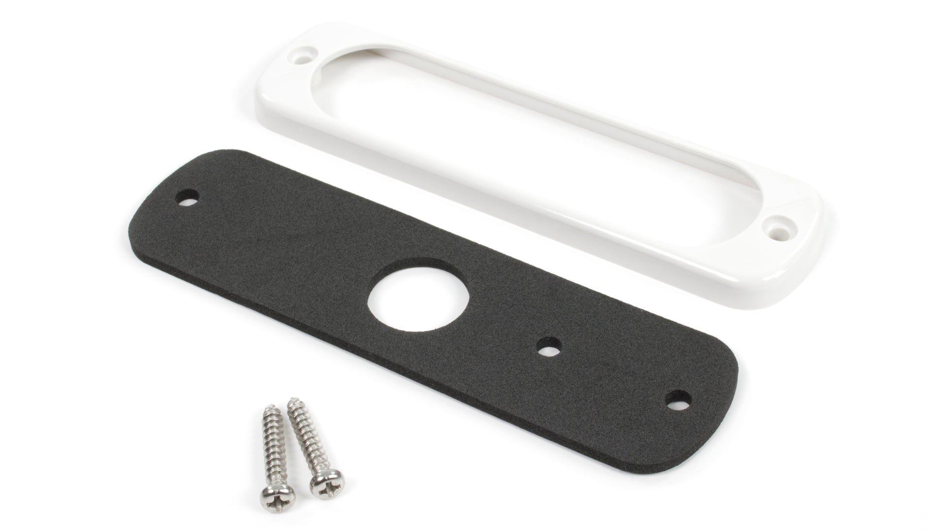 White Flange Kit for LEDDST6 - Euromotive Lighting & Signal