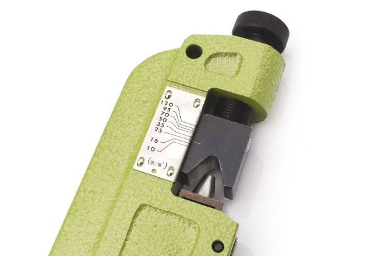 Heavy Duty Crimping Tool for Tube Terminals - 10mm²-120mm² - Euromotive Lighting & Signal