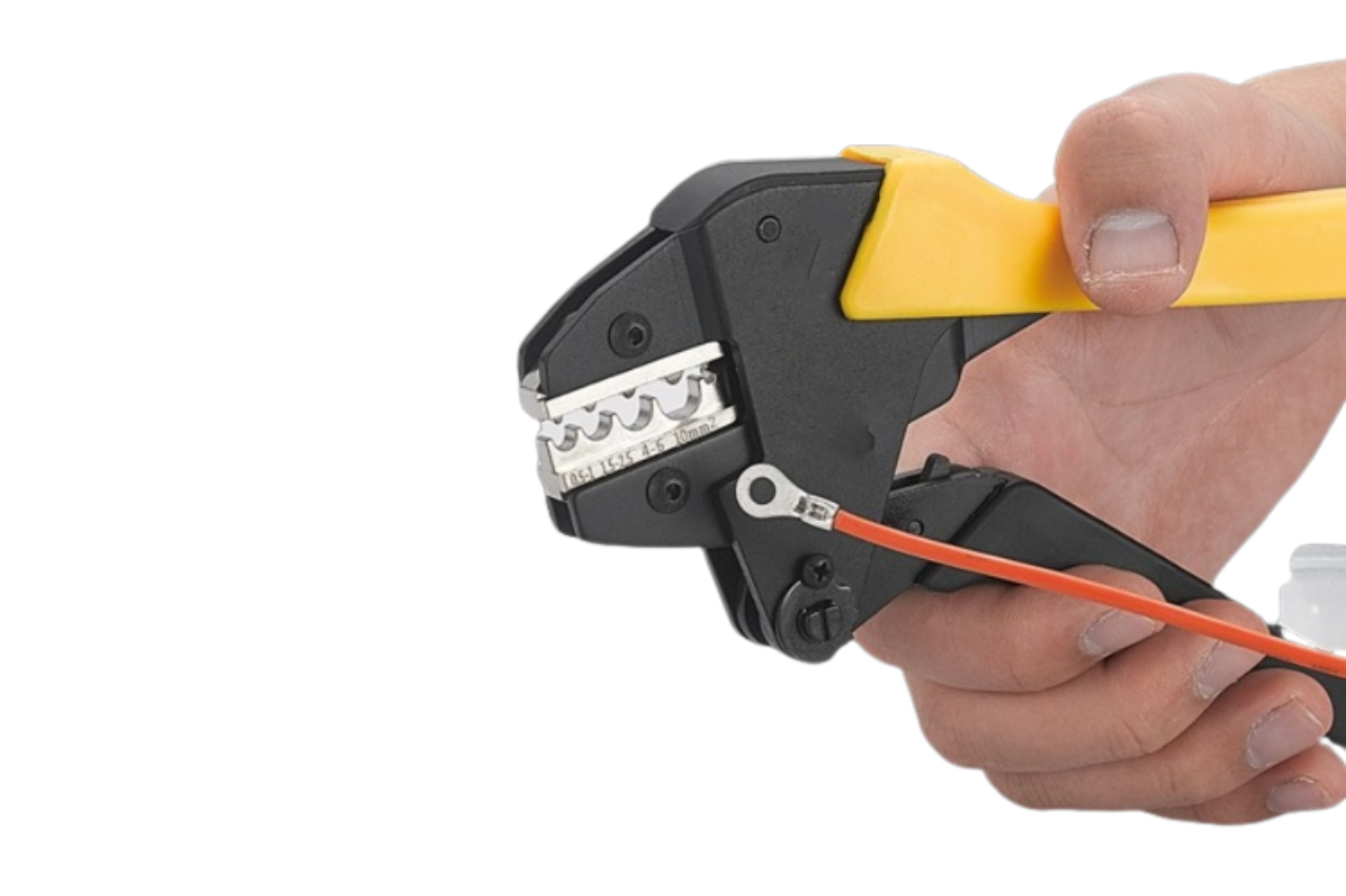 Ratchet Crimping Tool for Solar Connectors MC4/MC3 - 2.5mm²-6.0mm² - Euromotive Lighting & Signal