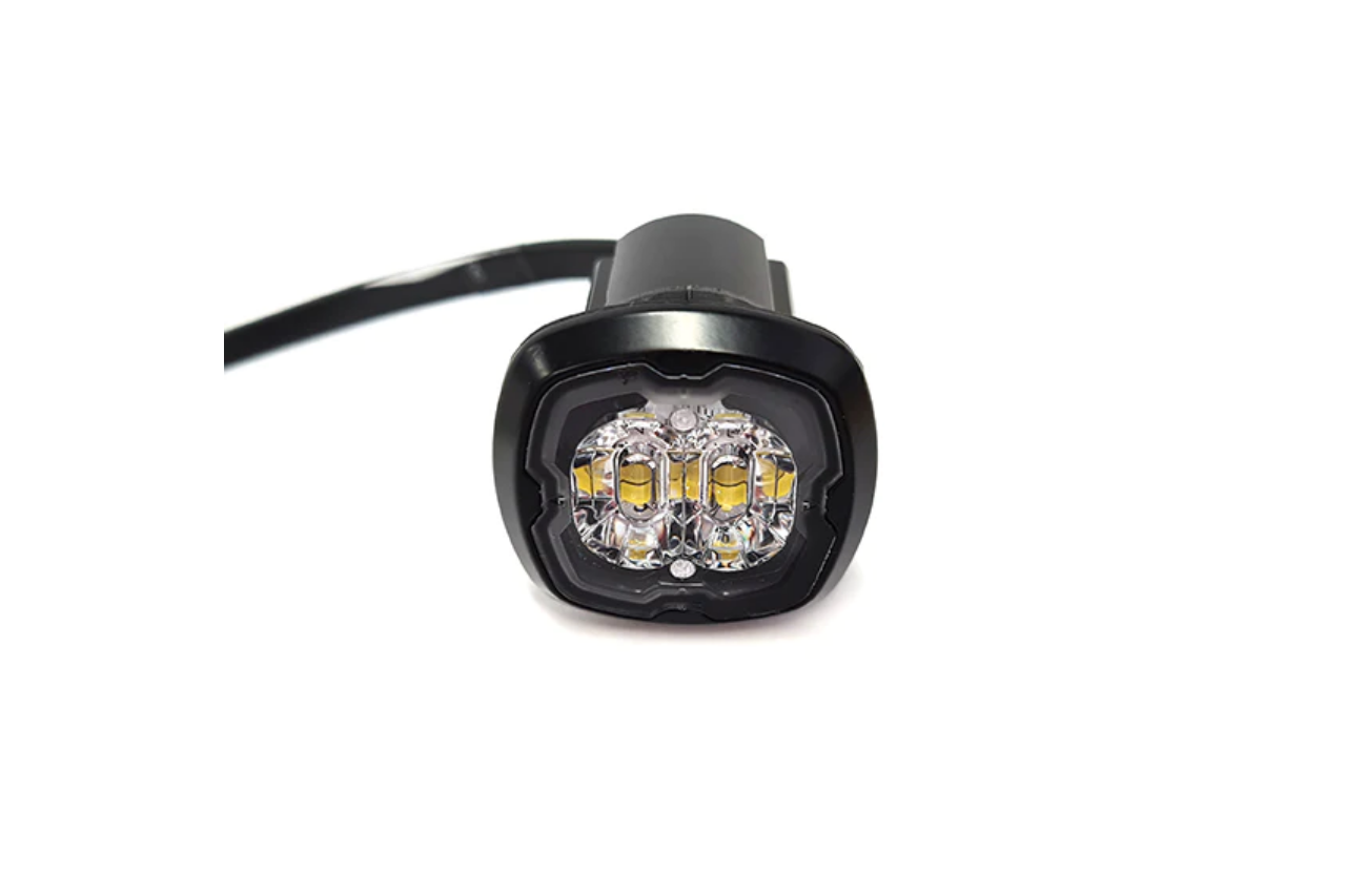 F16 Pop-n-Lock 6 LED Directional Lamp with Cruise Mode - Covert Series Amber - Euromotive Lighting & Signal