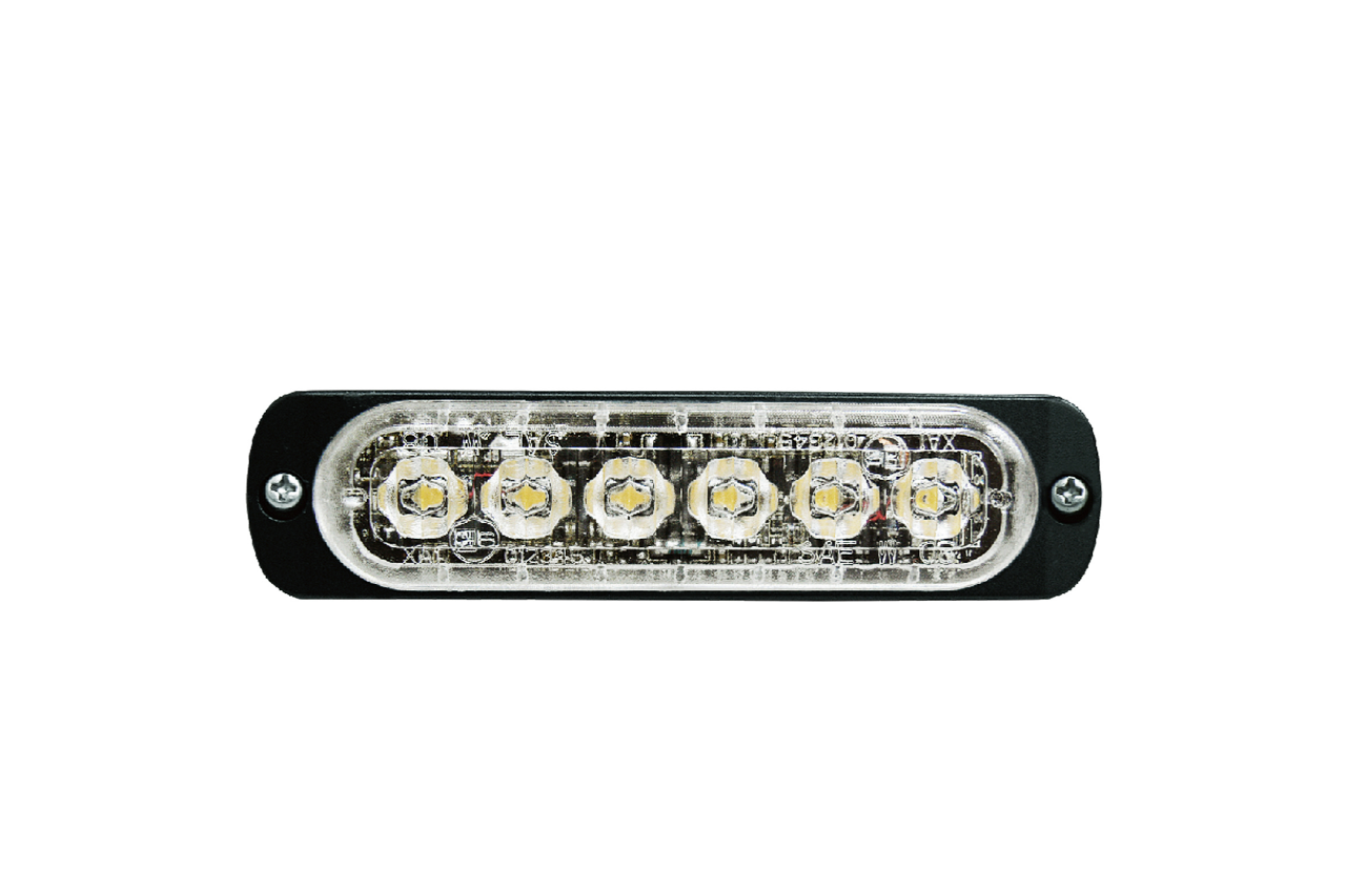 ST6 LED Directional Dual Colour Lamp - Super Thin Series Amber/White - Euromotive Lighting & Signal