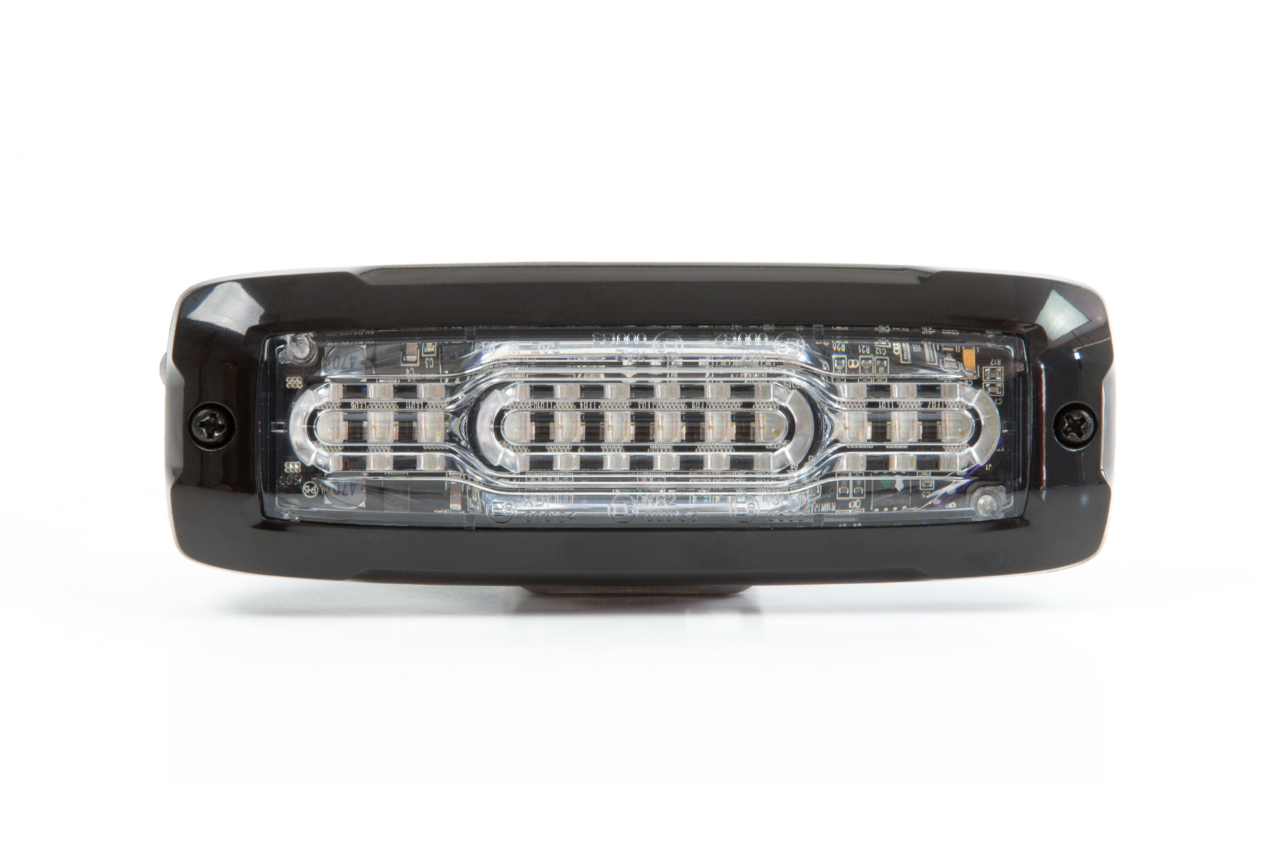 XT12 LED Surface Mounted Dual Colour Lamp (M57) - Xtreme Thin Series Blue/Red - Euromotive Lighting & Signal