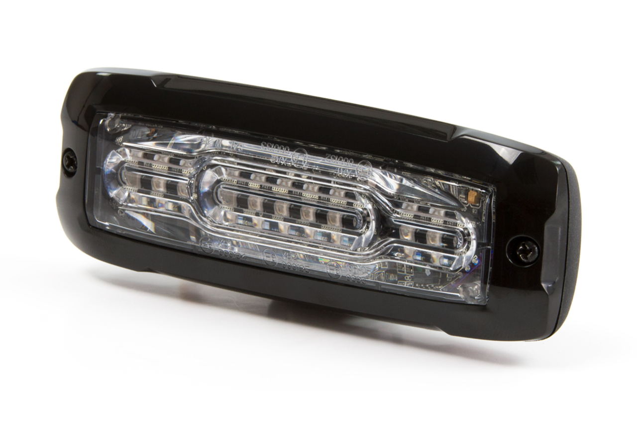 XT12 LED Surface Mounted Dual Colour Lamp (M57) - Xtreme Thin Series Blue/Red - Euromotive Lighting & Signal