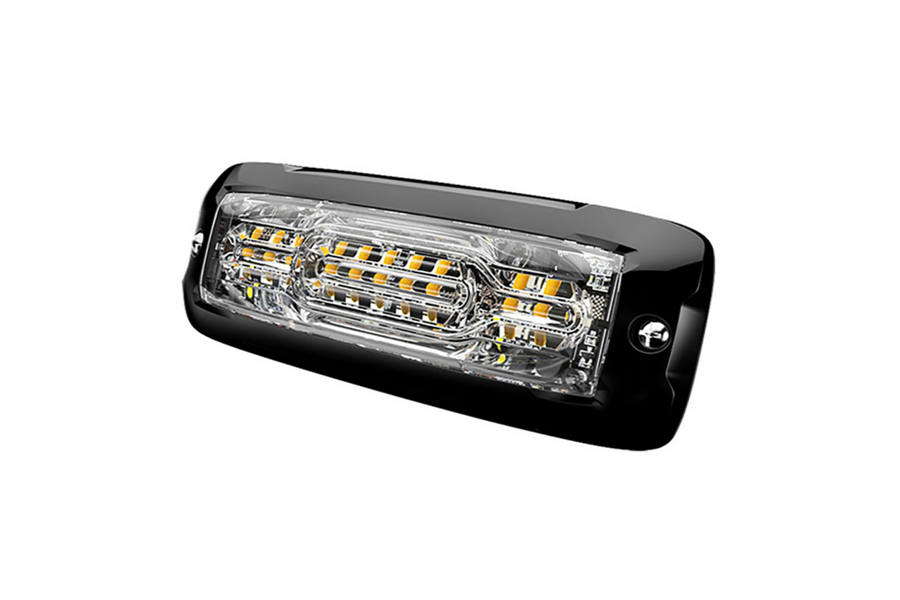 XT12 LED Surface Mounted Dual Colour Lamp (M57) - Xtreme Thin Series Blue/Red - Euromotive Lighting & Signal