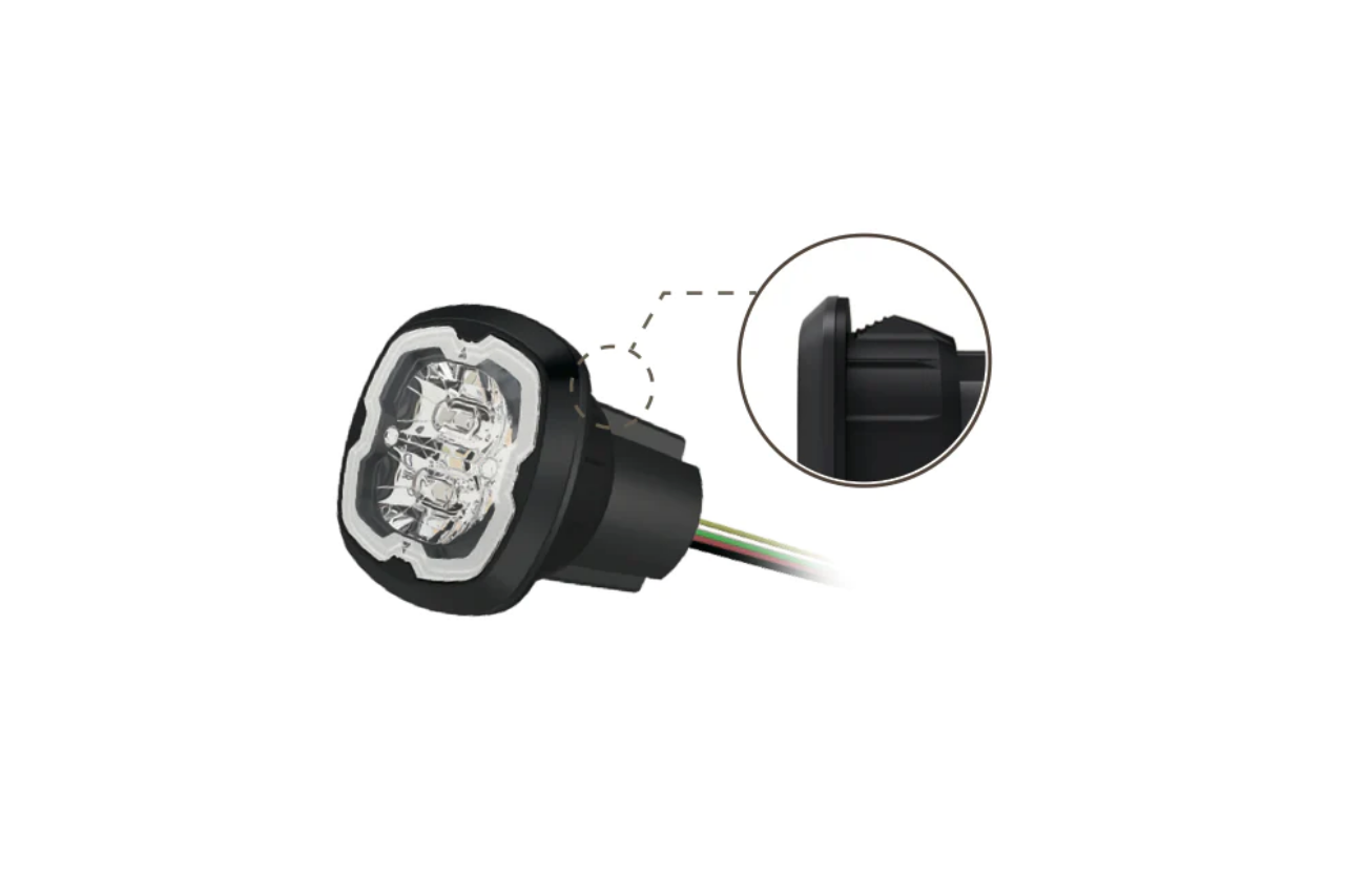 F16 Pop-n-Lock 6 LED Directional Lamp with Cruise Mode - Covert Series Blue - Euromotive Lighting & Signal