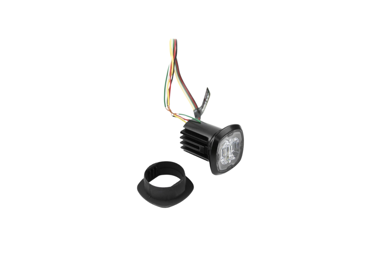 F16 Pop-n-Lock 6 LED Directional Lamp with Cruise Mode - Covert Series White - Euromotive Lighting & Signal
