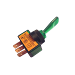 Illuminated Toggle Switch (Green or Red) - Euromotive Lighting & Signal
