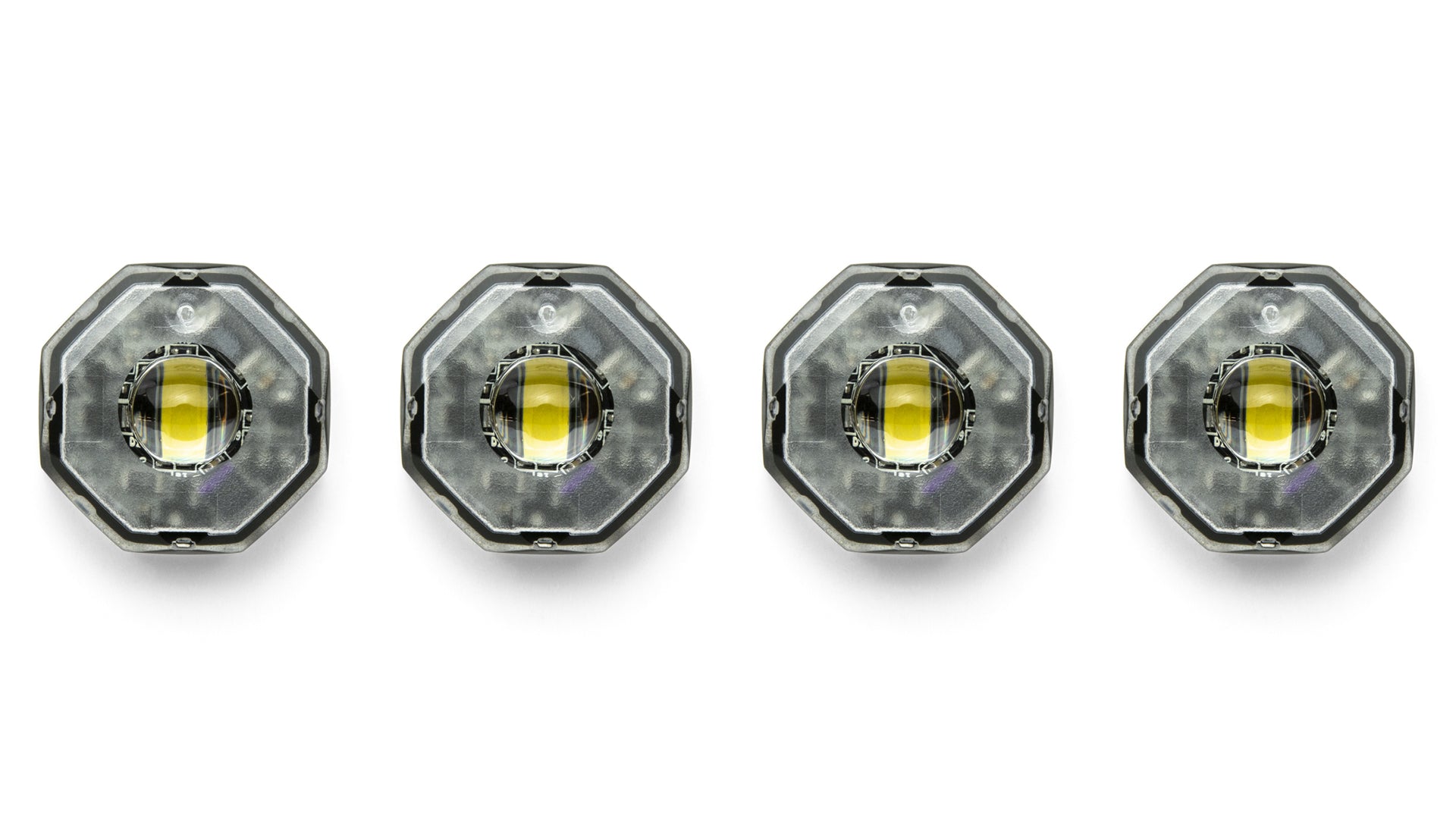 Octa Fit Covert Directional Kit 12-24v Red(set of 4) - Euromotive Lighting & Signal