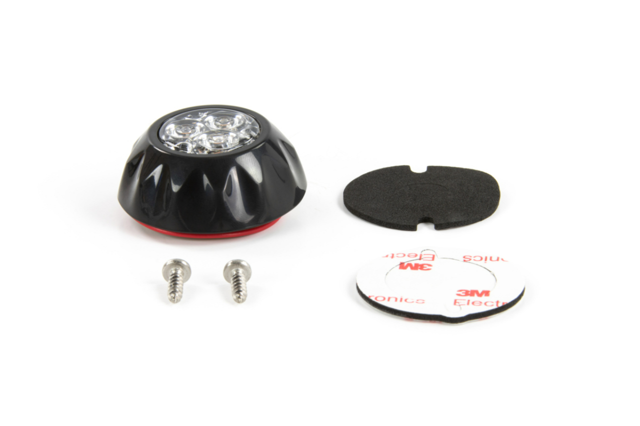 Red 3 LED Blast Surface Mounted Directional Warning Strobe - Covert Series - Euromotive Lighting & Signal