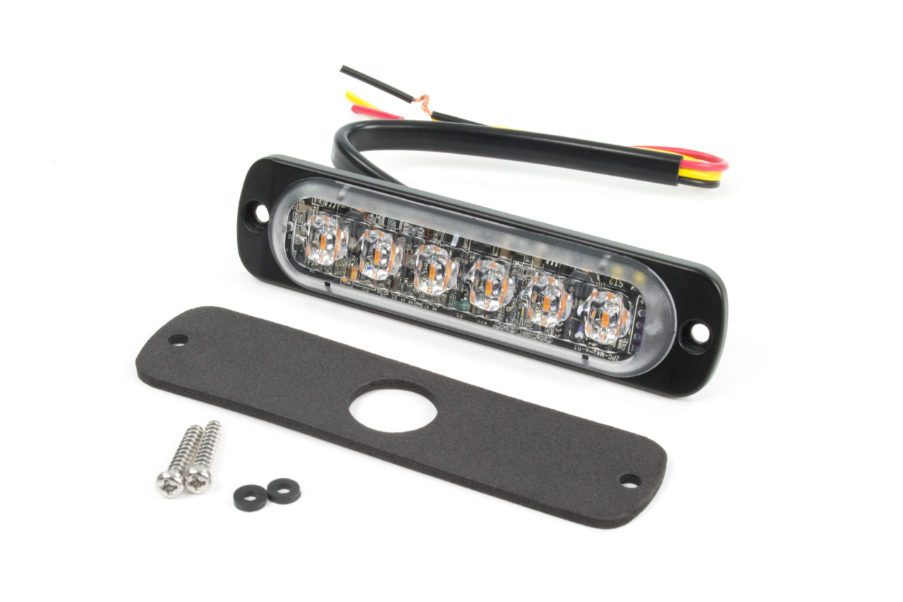 ST6 LED Directional Lamp - Super Thin Series Amber - Euromotive Lighting & Signal