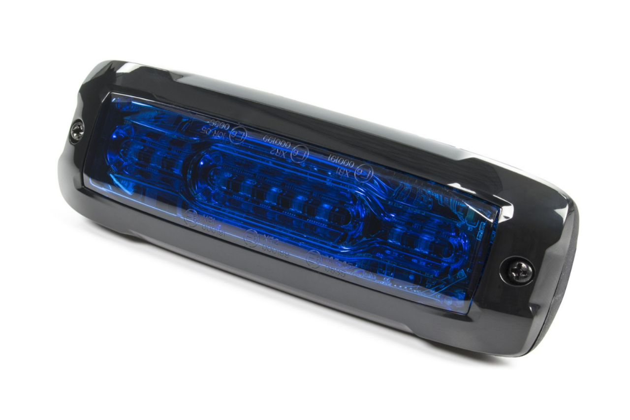 XT12 LED Surface Mounted Lamp (M57) - Xtreme Thin Series Blue - Euromotive Lighting & Signal