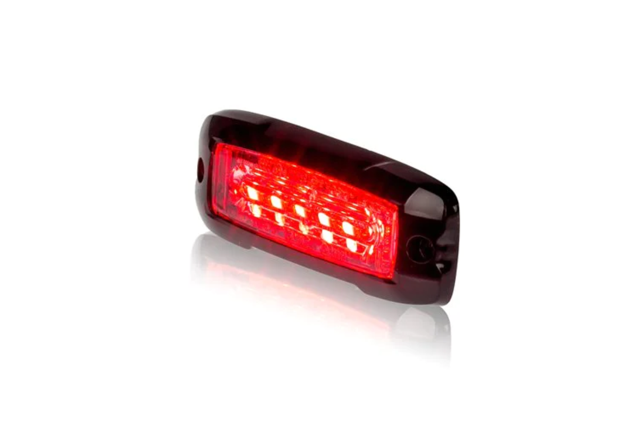 XT6 LED Surface Mounted Lamp (M60) - Xtreme Thin Series Red - Euromotive Lighting & Signal