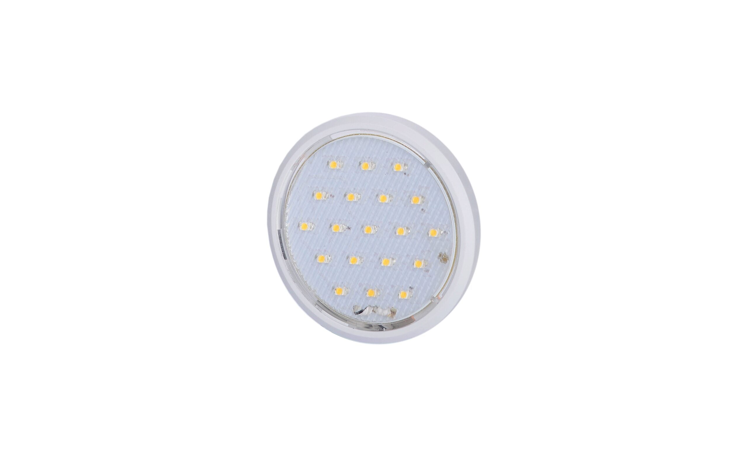 Interior: Led Round 85Lm, White Ring, 12V