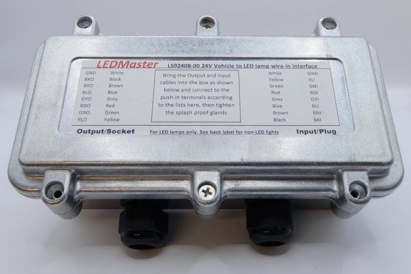 LEDMaster 7-channel 24V Vehicle to LED lamp interface MODULE ONLY - Euromotive Lighting & Signal