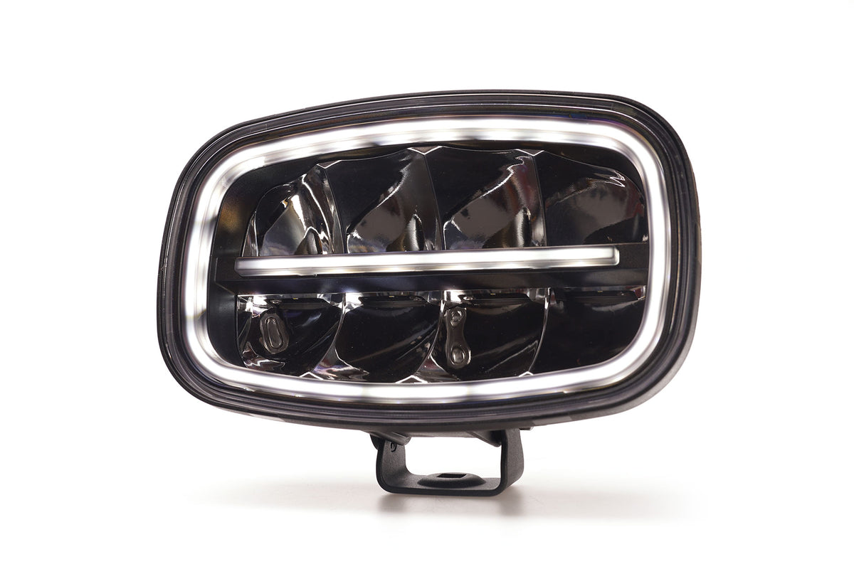 WAŚ W300 Black finish, white neon