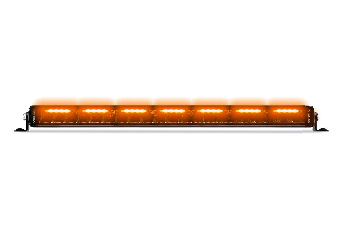D16050 Driving Bar,Single, 20" 8820lm Amb/Wht DRL, R65 Flash, 44w, 10-30v - Euromotive Lighting & Signal