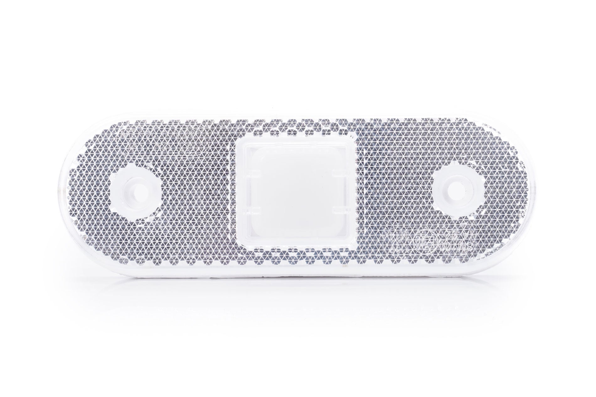 Front Position Lamp Oval White (No Bracket) W47 - Euromotive Lighting & Signal