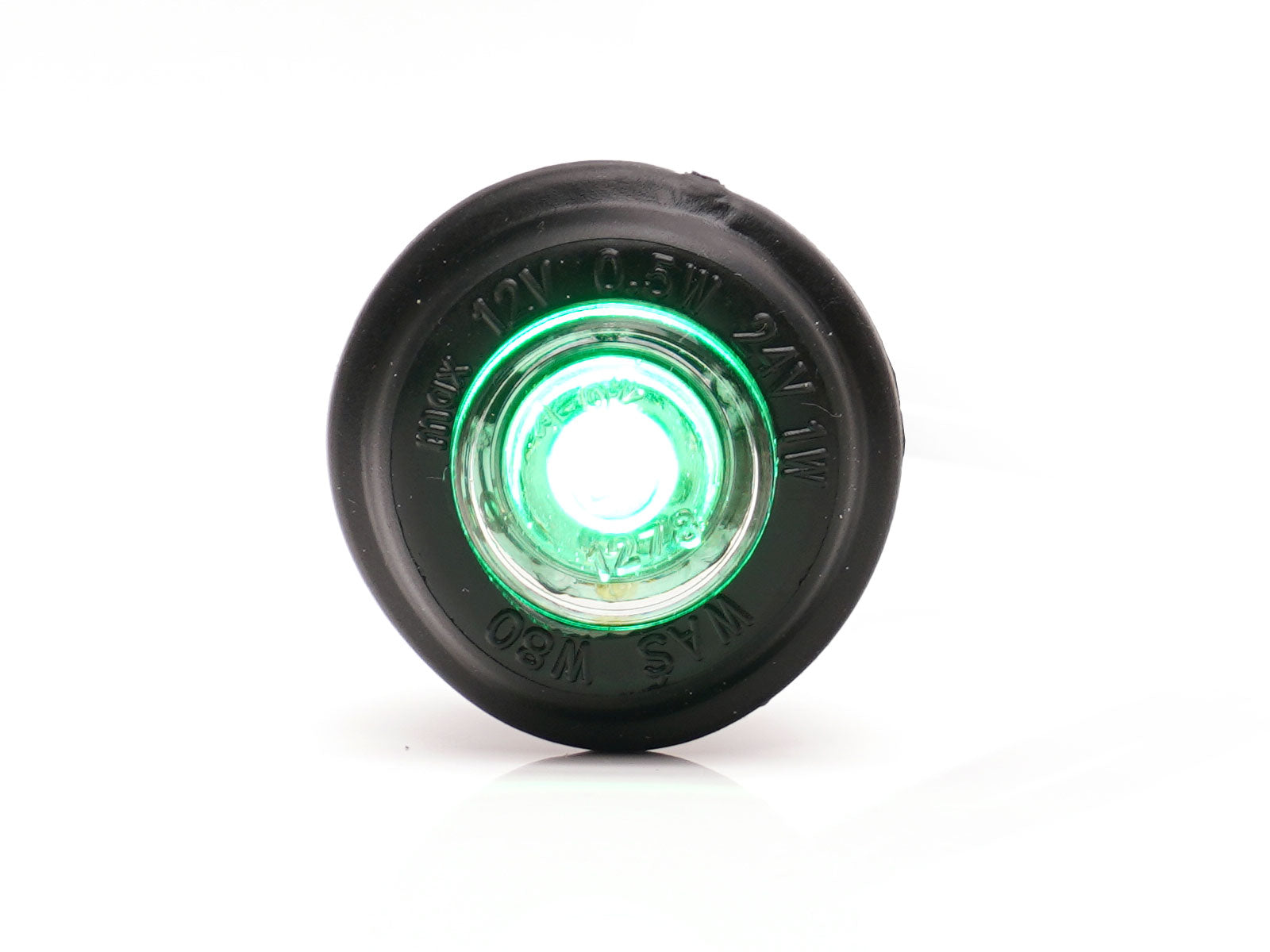 Green Position Button Marker Lamp W80 - Euromotive Lighting & Signal