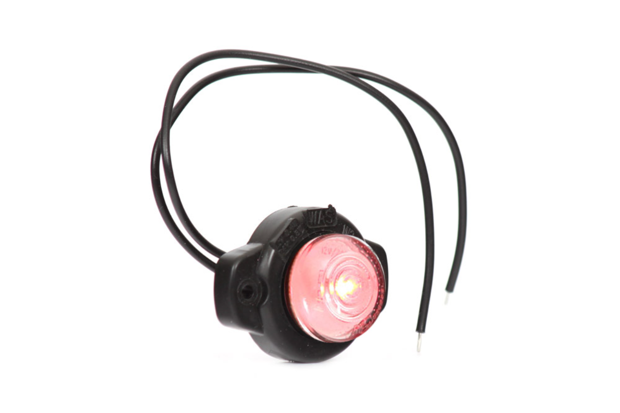 W24 Flat Bubble Led Marker Lamp - EC127 & EC129 - Euromotive Lighting & Signal