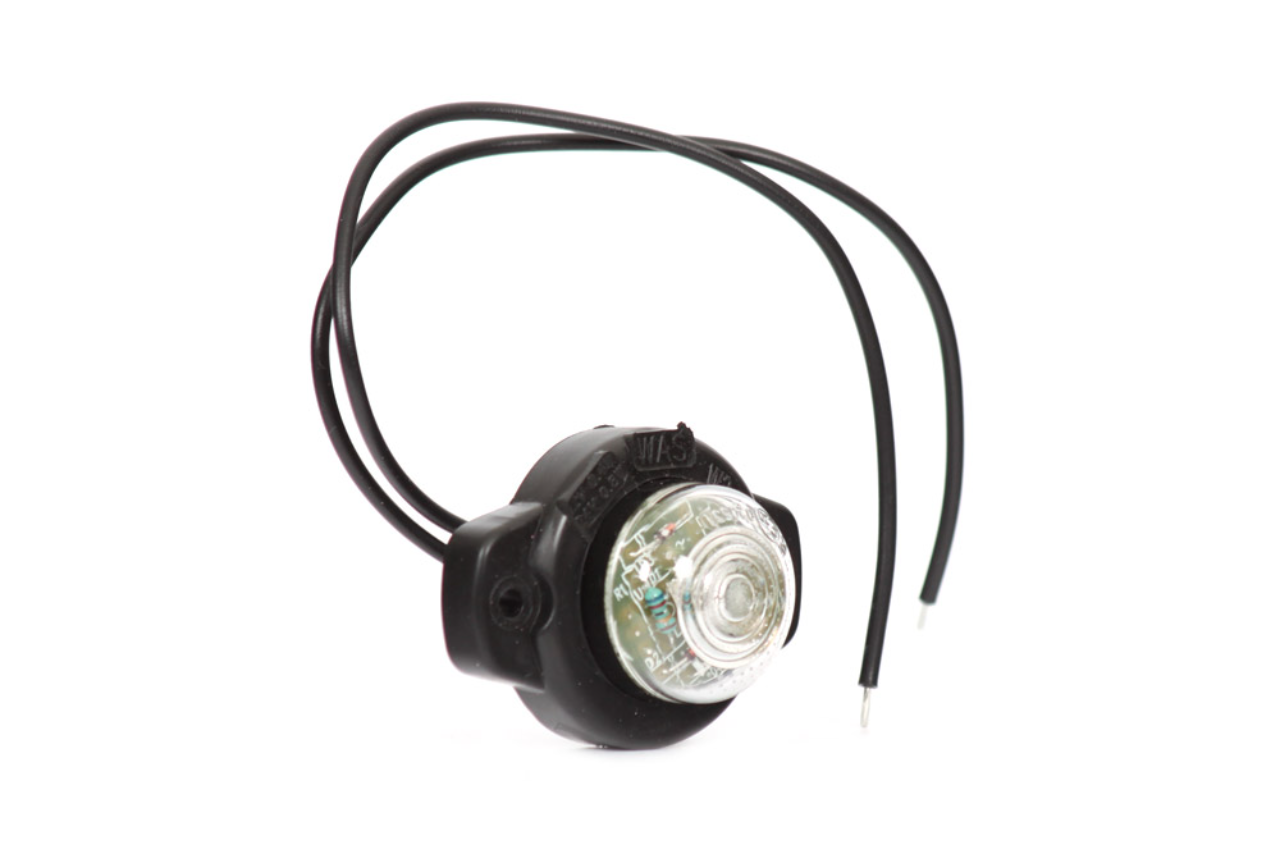 W24 Flat Bubble Led Marker Lamp - EC127 & EC129 - Euromotive Lighting & Signal