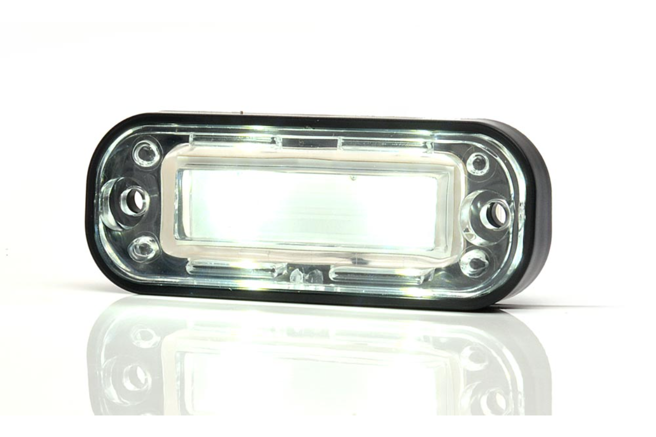 W133 Recessed Licence Plate Lamp - EC982 - Euromotive Lighting & Signal