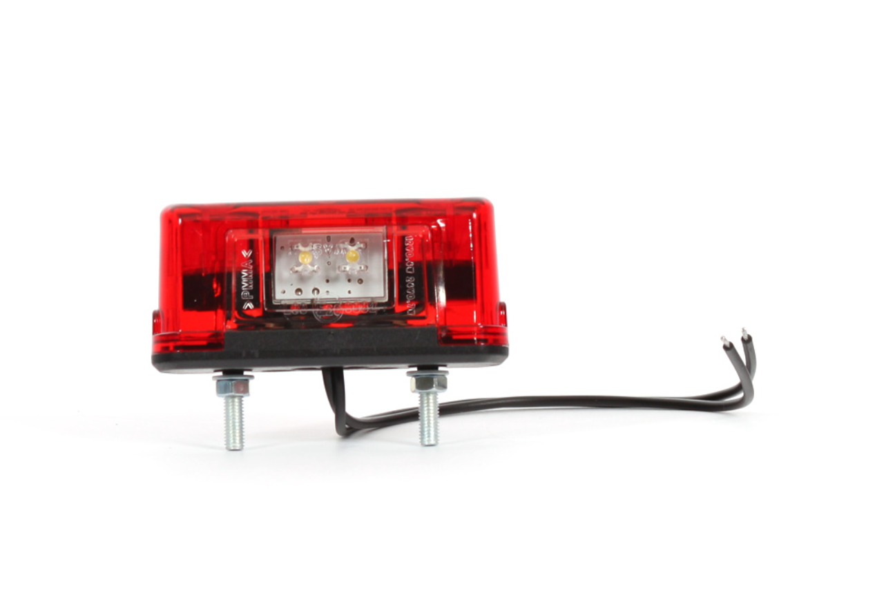 W53 Rear Red LED Licence Plate & Position Lamp - EC245 - Euromotive Lighting & Signal