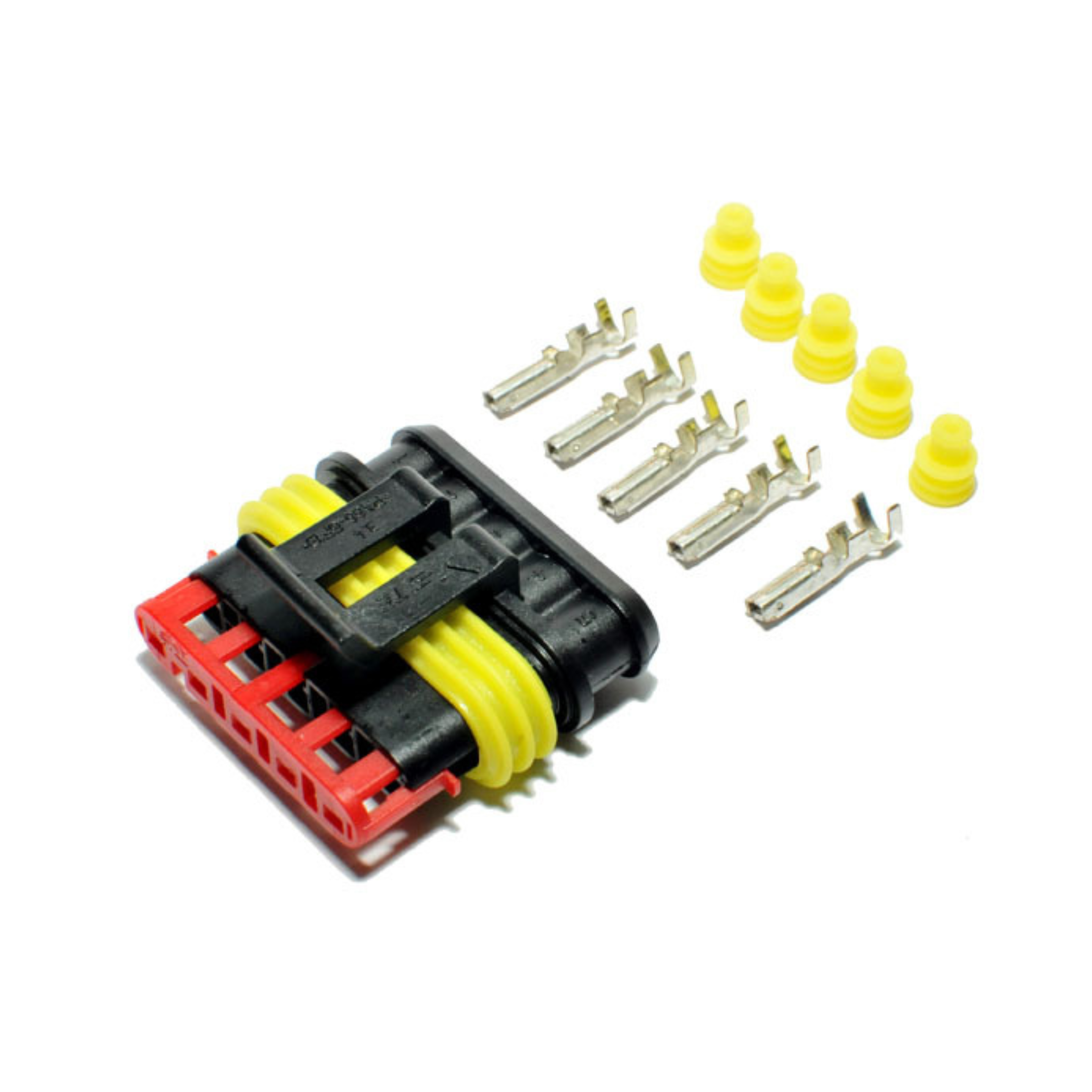 Superseal Waterproof Connectors Single with Pins Included - Euromotive Lighting & Signal