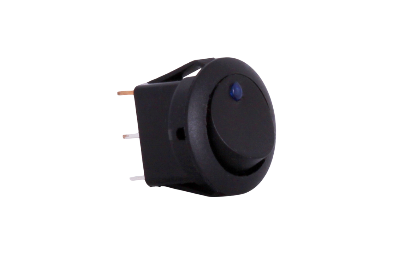 Mini Rocker LED Switch On/Off 12V/16A - Euromotive Lighting & Signal