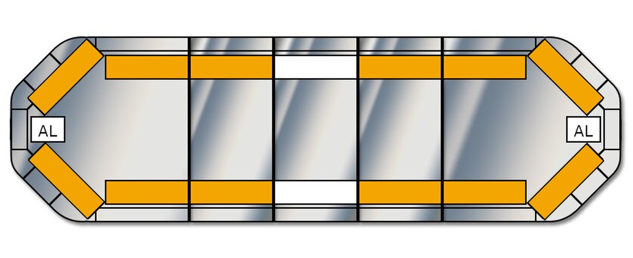 ELS Legion Led Lightbar 1090mm - 12 Amber Module - Euromotive Lighting & Signal