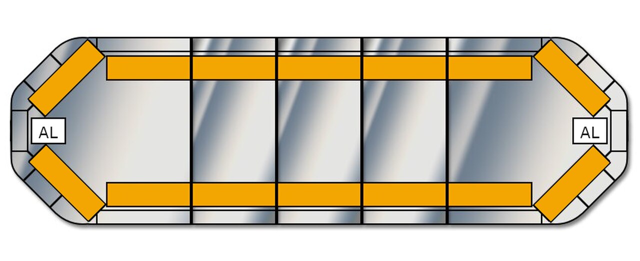 ELS Legion Led Lightbar 1090mm - 14 Amber Module - Euromotive Lighting & Signal