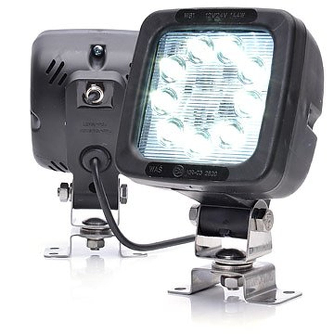 9 LED Work Lamp With Switch - Euromotive Lighting & Signal