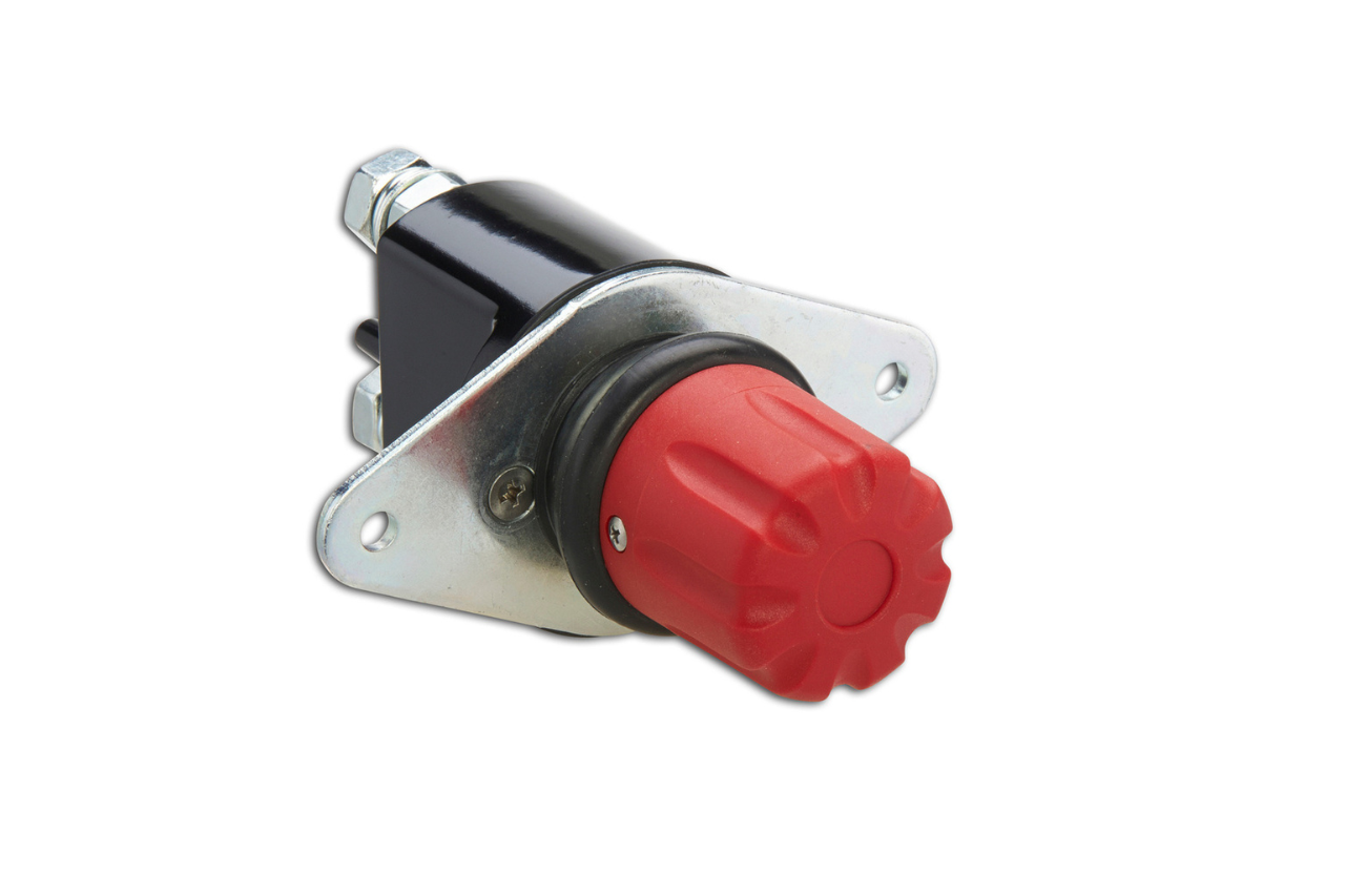 Battery Isolator Switch 250A Push-Button Emergency Cut Off - Euromotive Lighting & Signal