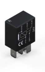 MO2410-205R Micro Relay Changeover 24V 5Pin 10-20A Resistor - Euromotive Lighting & Signal