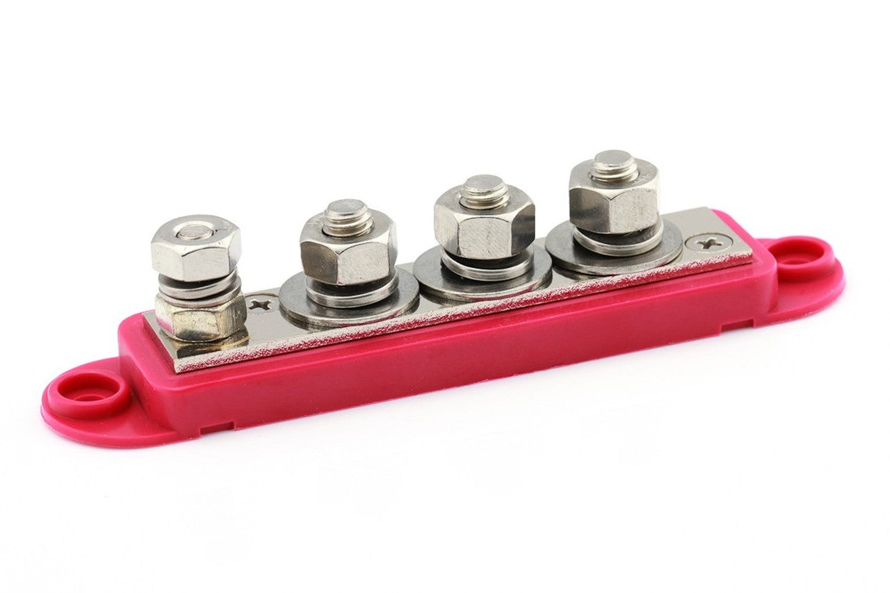 Power Distribution 4 Points M7 Red - Euromotive Lighting & Signal