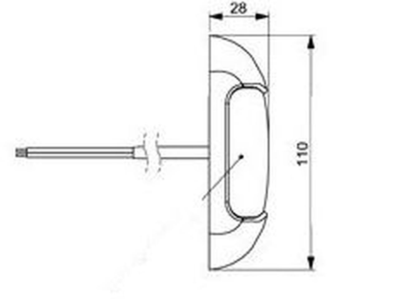 LD2164 LED Front/Rear Position Lamp Surface Mount - Euromotive Lighting & Signal
