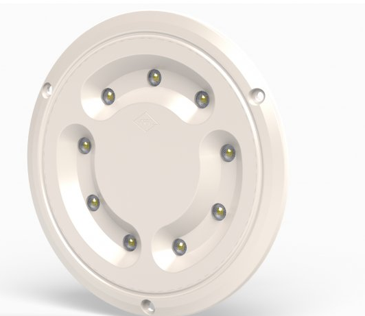 LWD2758 12V round LED interior lamp surface mount