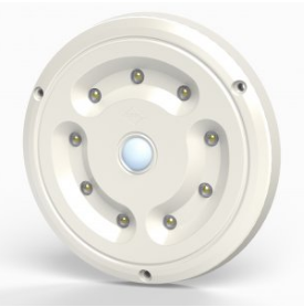 LWD2158 Round Interior LED Light with PIR – 1650lm Dual Voltage 12V/24V Surface Mount - Euromotive Lighting & Signal