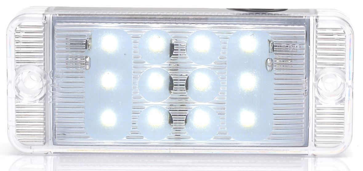 LW13 EC1465 Small LED Rectangular Interior Light - Euromotive Lighting & Signal