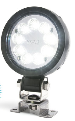 W163-4000 EC1212 Led Round Work Flood Lamp 4000 lumen - Euromotive Lighting & Signal
