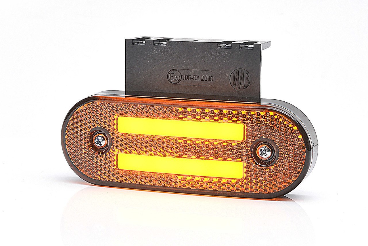 W175 EC1222 Oval LED Double Neon Marker Lamp With Indicator Function - Euromotive Lighting & Signal